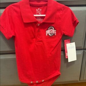 Baby Boy Ohio State onesie